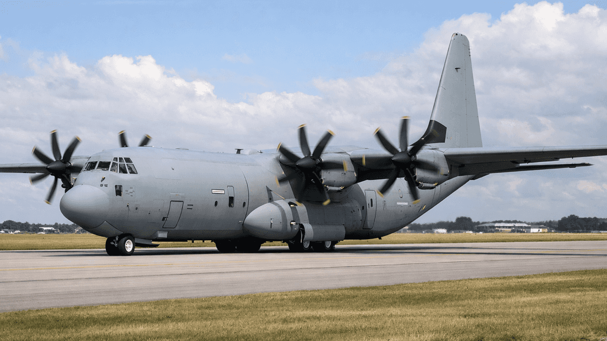 Avión C-130J-30 Super Hercules en instalaciones de Lockheed Martin previo a entrega a Fuerza Aérea Mexicana
