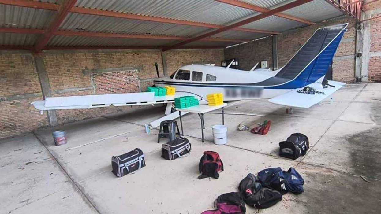 Avioneta asegurada con 203 kilogramos de cocaína en aeródromo Eréndira, Tapachula, Chiapas.