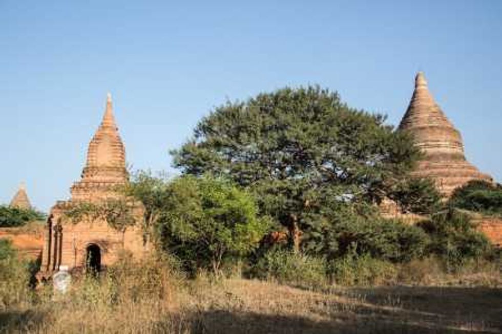 Bagan, la ciudad de los templos de oro en Myanmar