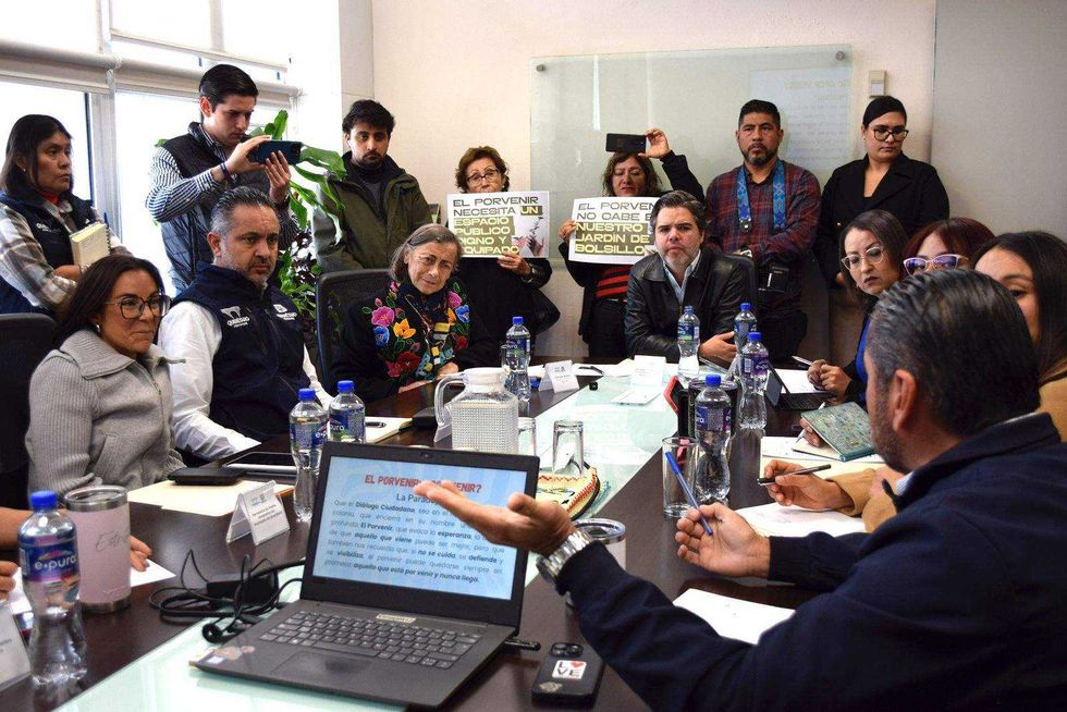 Beatriz Marmolejo Rojas encabezó el primer Diálogo Ciudadano con vecinos de El Porvenir para atender solicitud de área verde.