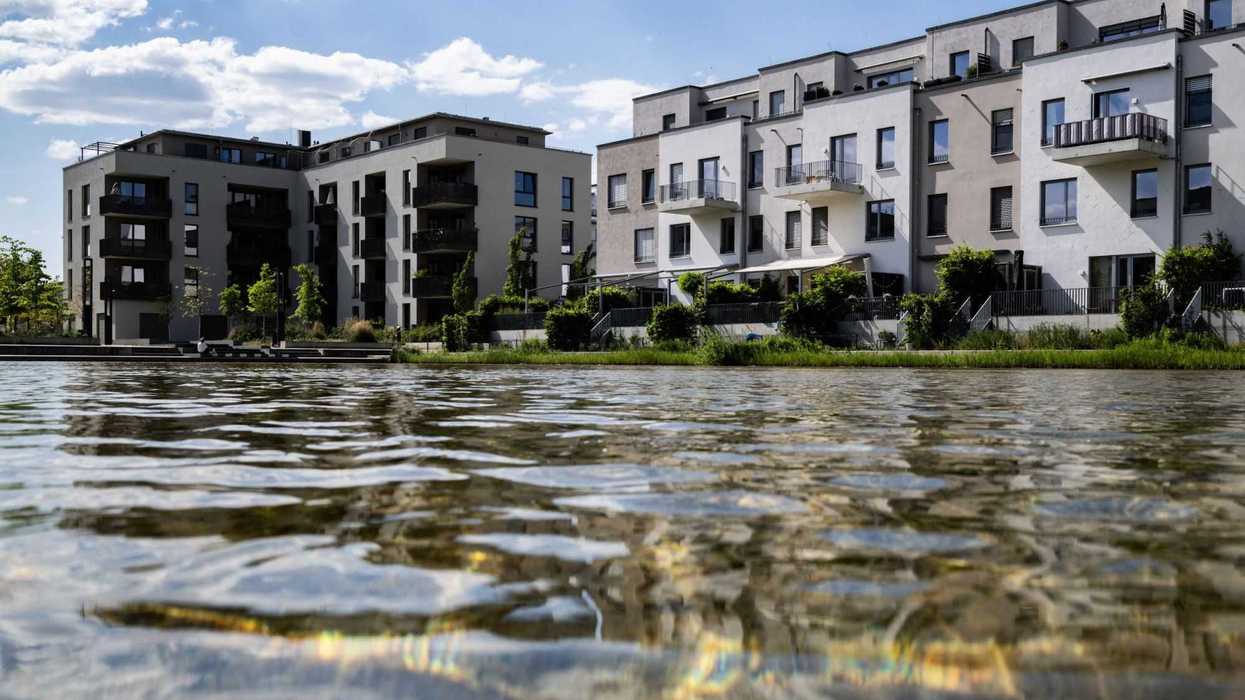 Berlín se transforma en "esponja" para enfrentar el cambio climático. AFP.