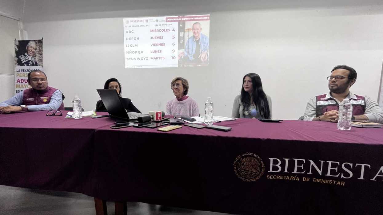 BIENESTAR a 163 mil beneficiados con pensión en Querétaro.