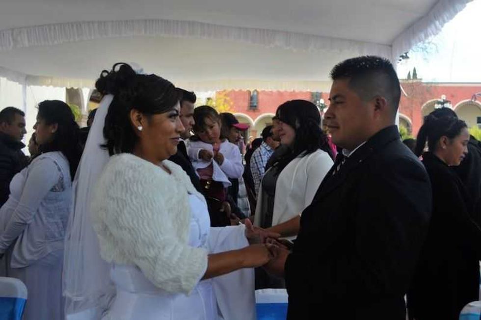 bodas comunitarias de 47 parejas en amealco 1