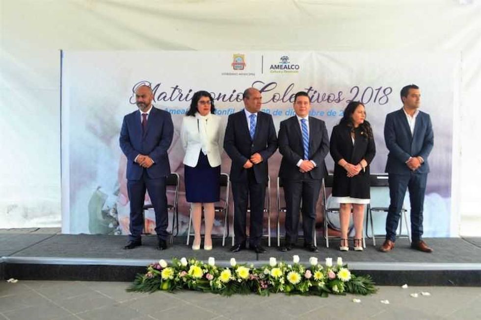 bodas comunitarias de 47 parejas en amealco 8