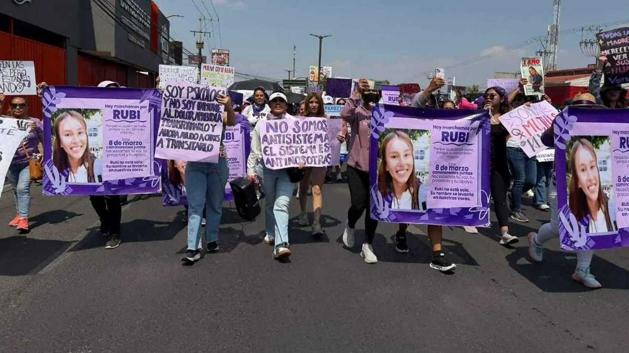 Brenda Rangel Ortiz, presidenta del colectivo Desaparecidos Justicia AC Querétaro, durante entrevista sobre la crisis de desapariciones