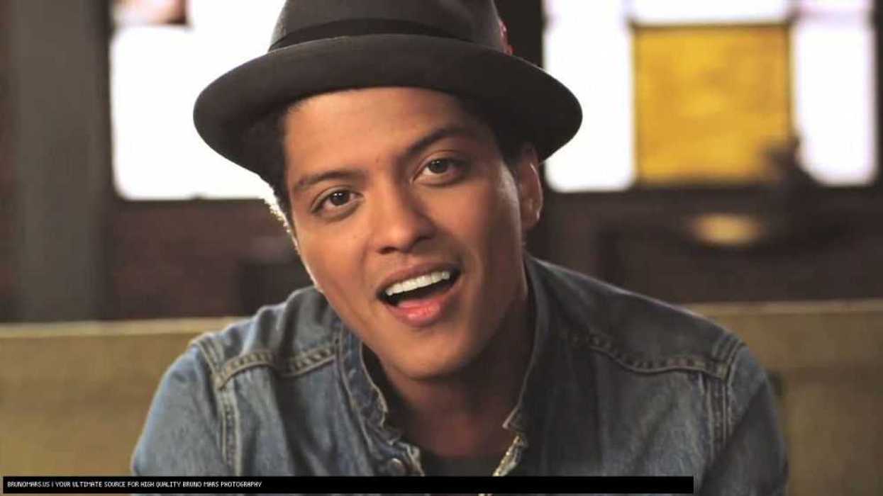 Bruno Mars.