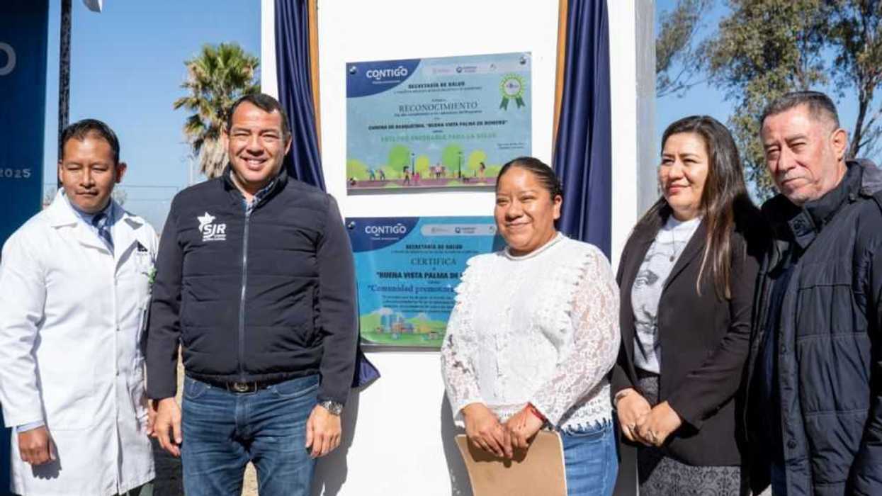 Buenavista Palma de Romero obtiene certificación como promotora de salud.