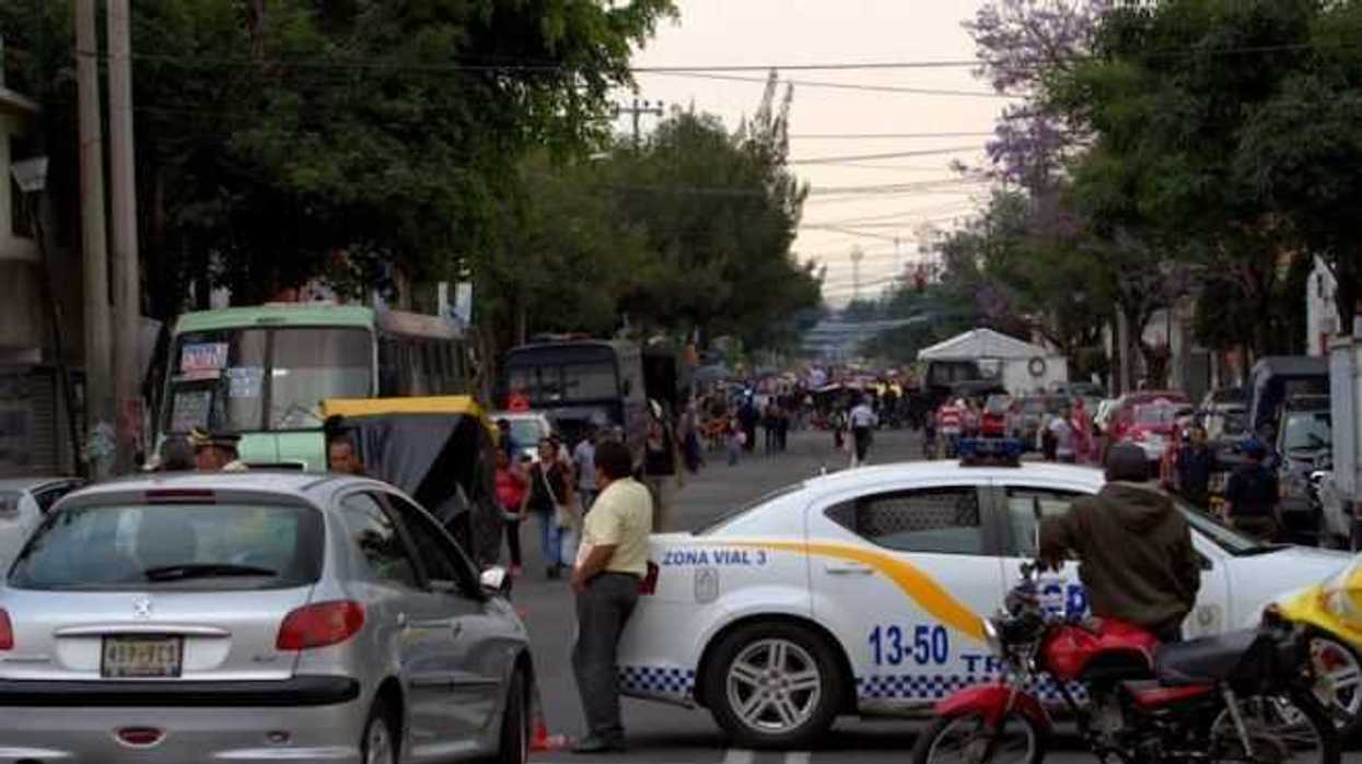 Caen sujetos armados durante operativo por Reglamento de Tránsito.