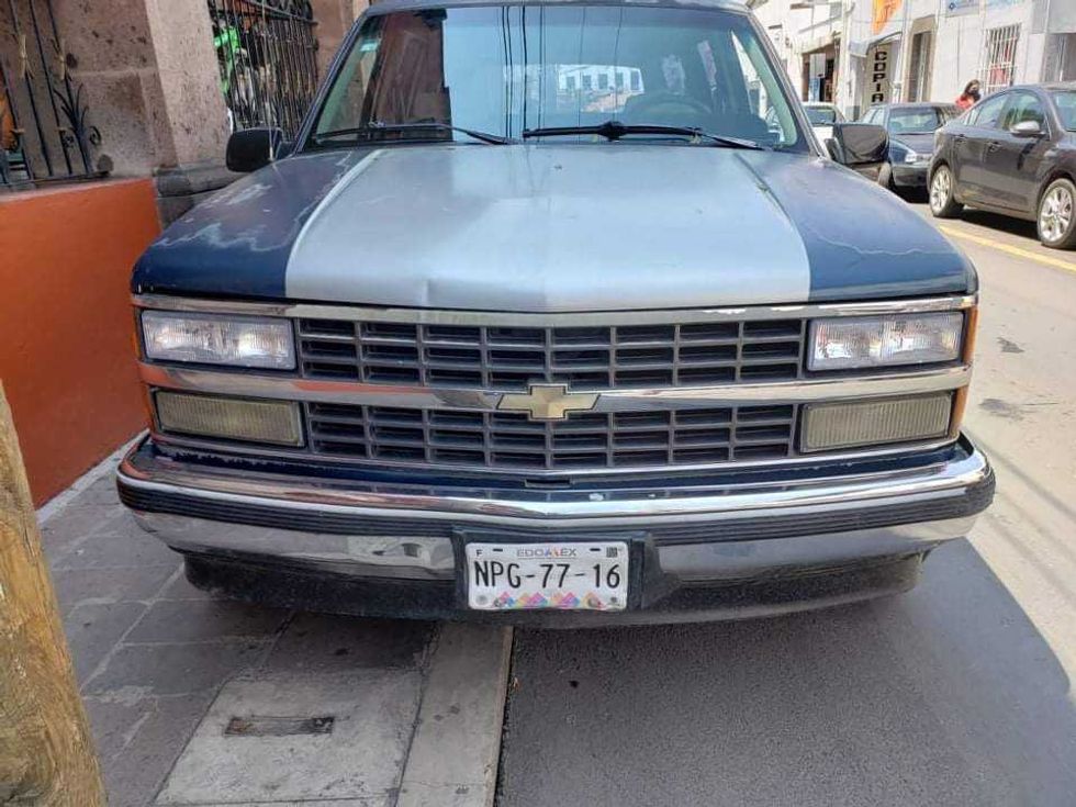 camioneta que la choco por alcance