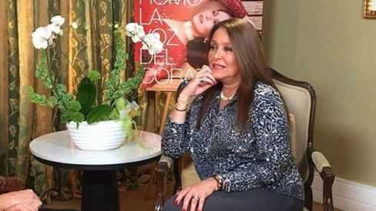 Cantante y actriz Daniela Romo.