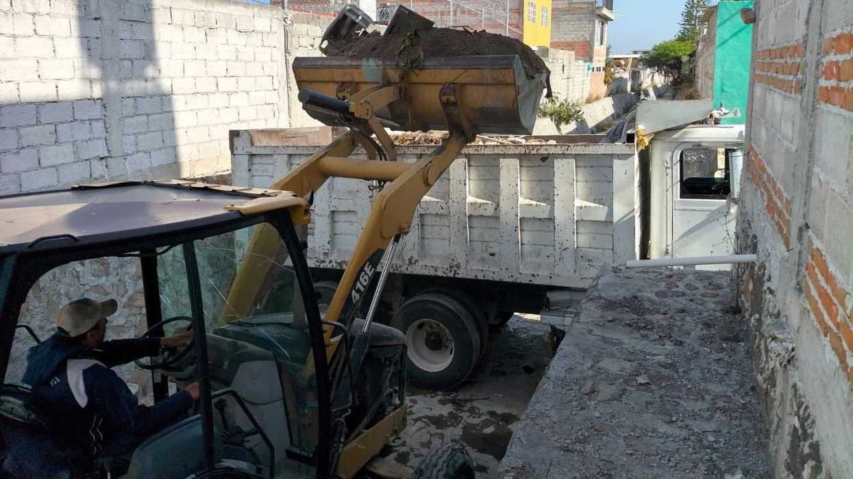 Cárcamo de bombeo pluvial La Rueda en San Juan del Río, Querétaro, operativo lluvias 2026
