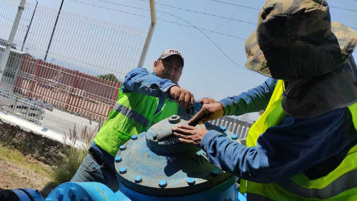 Cárcamos del municipio de Querétaro en proceso de mantenimiento preventivo previo a la temporada de lluvias 2026