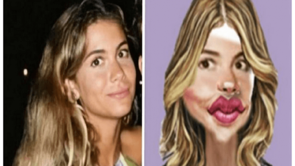 Caricatura de Clara Chía. AGENCIA MÉXICO.