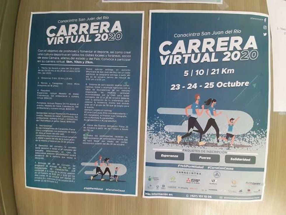 carrera vitual 2020