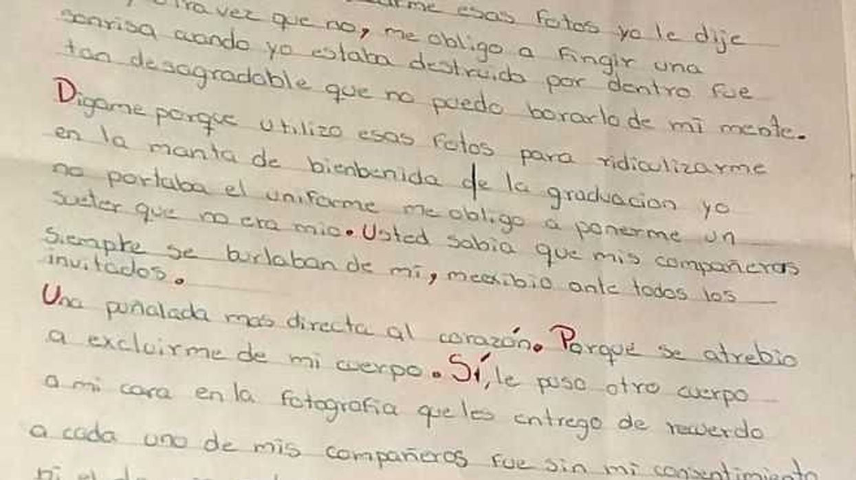 carta al maestro Rubén