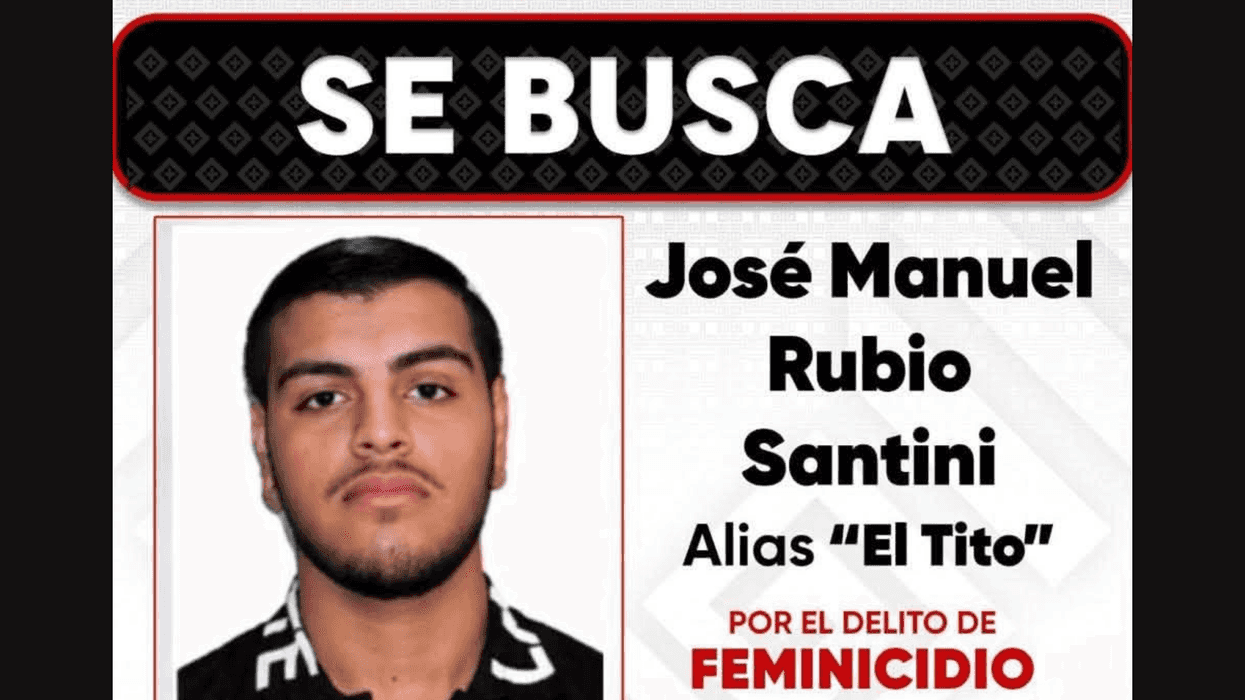 Cartel oficial de búsqueda con fotografía de José Manuel Rubio Santini, alias "El Tito", difundido por la Fiscalía General del Estado de Chiapas.