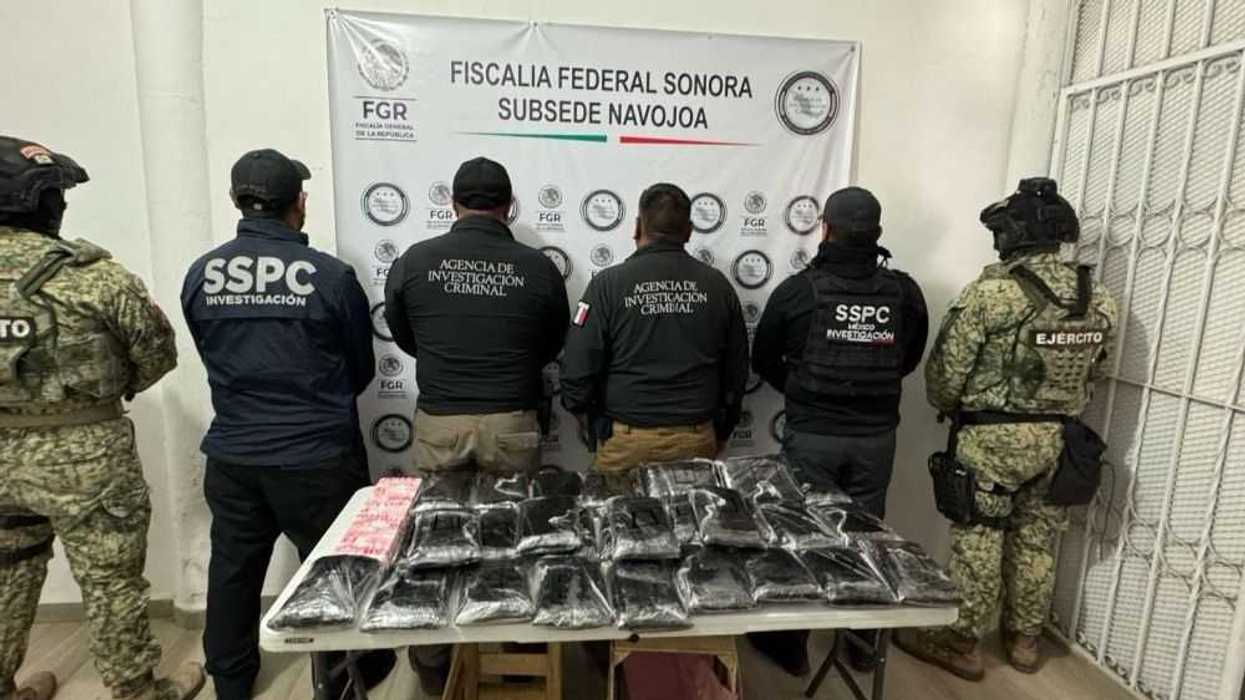 Cayó en Sonora con 32 Kilos de fentanilo ocultos en cargamento de nopales.