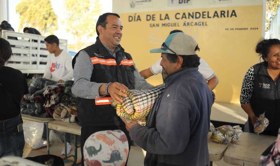 Celebración del Día de la Candelaria en la comunidad de San Juan del Río.