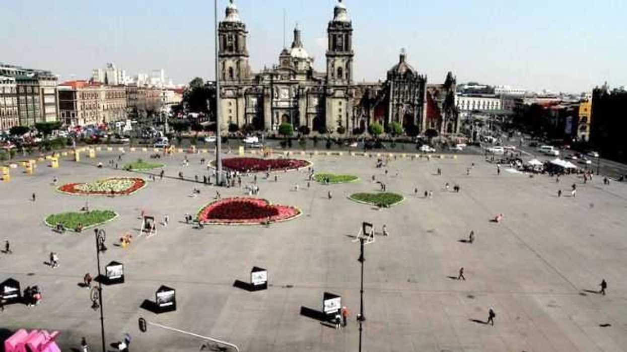 Celebrar el amor en el Zócalo