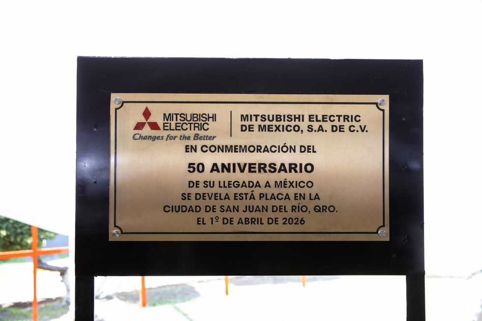 Ceremonia por aniversario de Mitsubishi Electric en planta de San Juan del R\u00edo Quer\u00e9taro