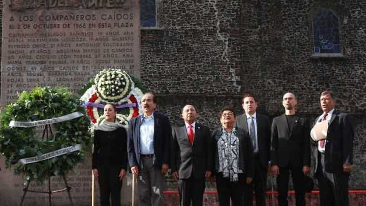 Ceremonia por el 51 aniversario del 2 de octubre de 1968
