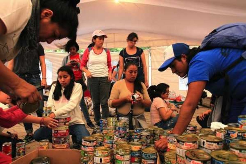 cesen las donaciones claman centros acopio 1