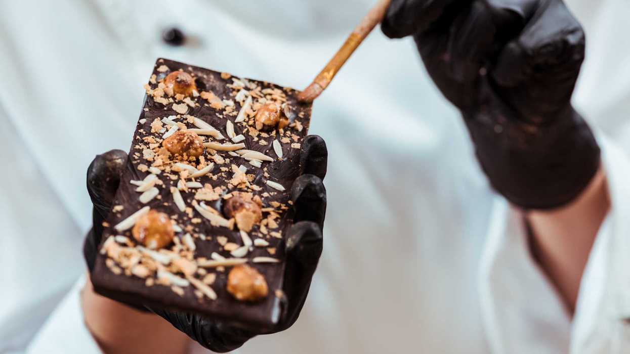 Chefs participantes en la Copa Culinaria Crisol de Cacao con chocolate en San Juan del Río, Querétaro