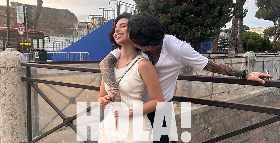 Christian Nodal y Ángela Aguilar confirman romance. FOTO: AGENCIA MÉXICO/ HOLA!