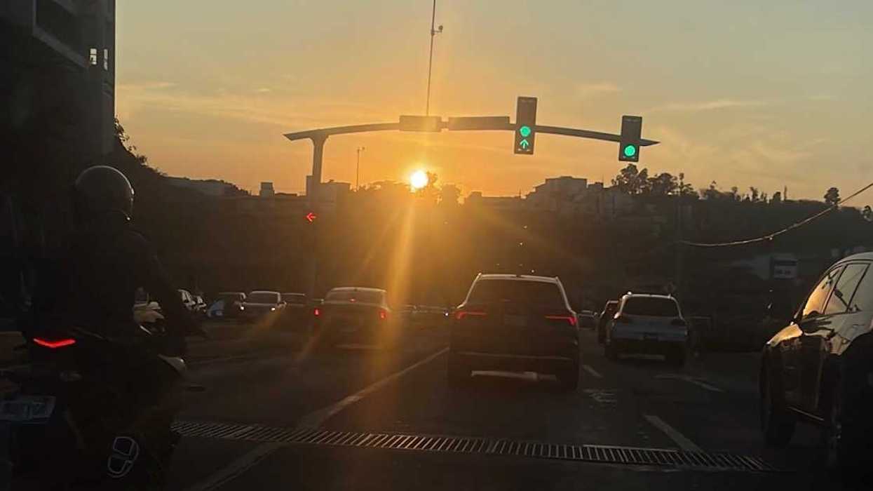 Cielo medio nublado sobre Santiago de Querétaro con pronóstico de clima en Querétaro de 7 a 30 grados centígrados