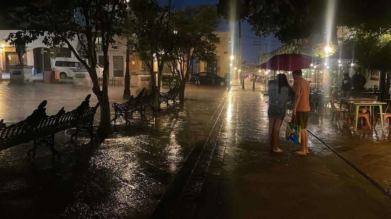 Cielo nublado sobre Querétaro durante jornada con pronóstico de lluvias aisladas, granizo y rachas de viento