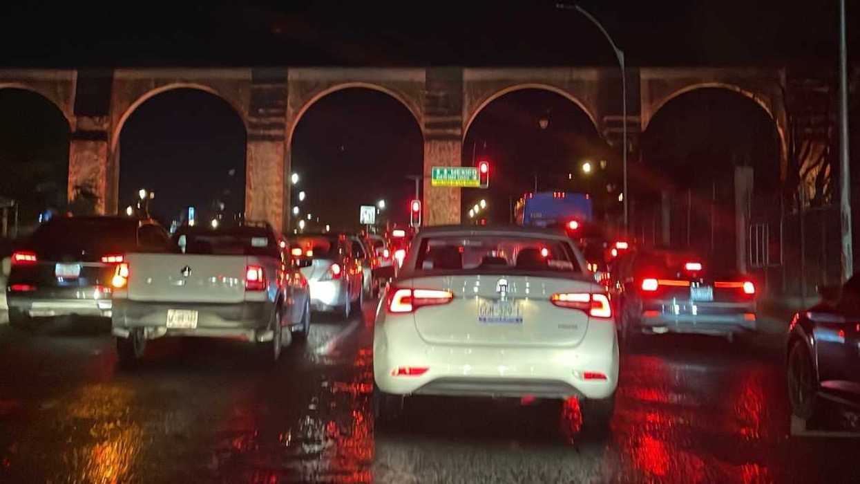 Cielo nublado sobre Querétaro por frente frío 40 con rachas de viento de hasta 70 km/h
