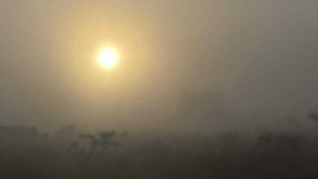 Cielo nublado sobre Querétaro previo al sistema frontal número 4 que generará lluvias fuertes en la entidad.