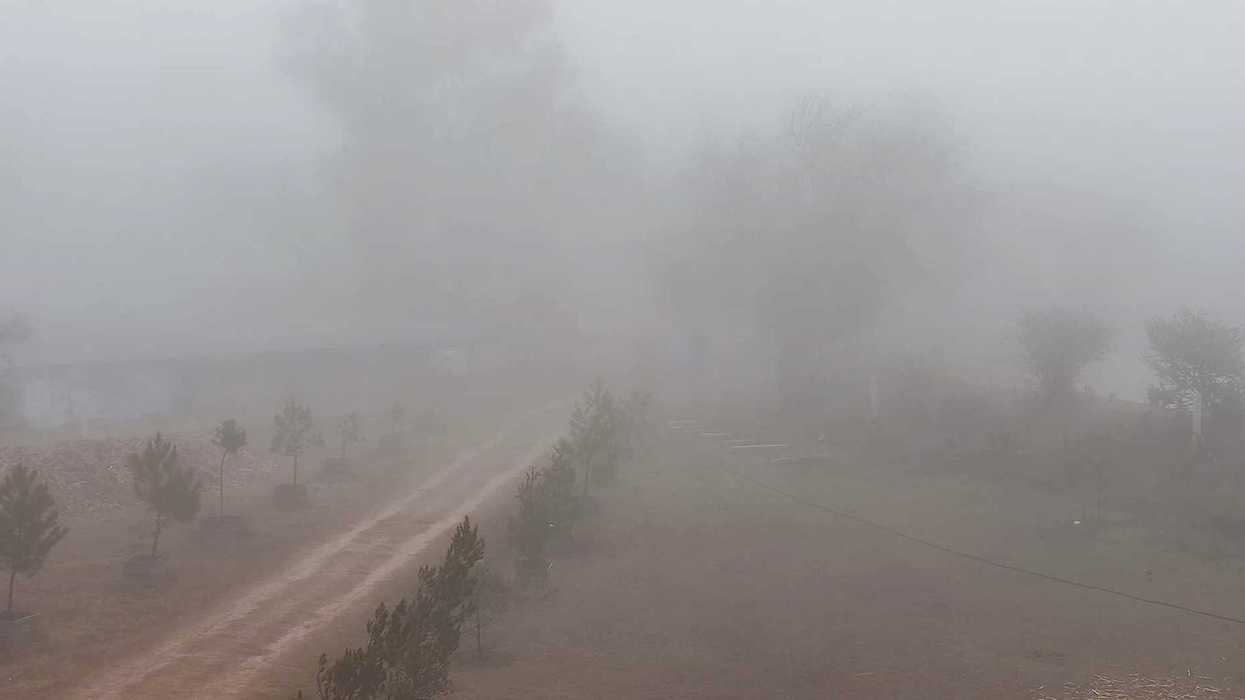 Cielo parcialmente nublado sobre Santiago de Querétaro en el primer día de primavera 2026, con viento y sin lluvia según pronóstico CONAGUA