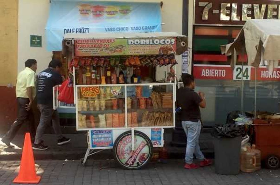 ciudad mexico la capital la botana callejera 4