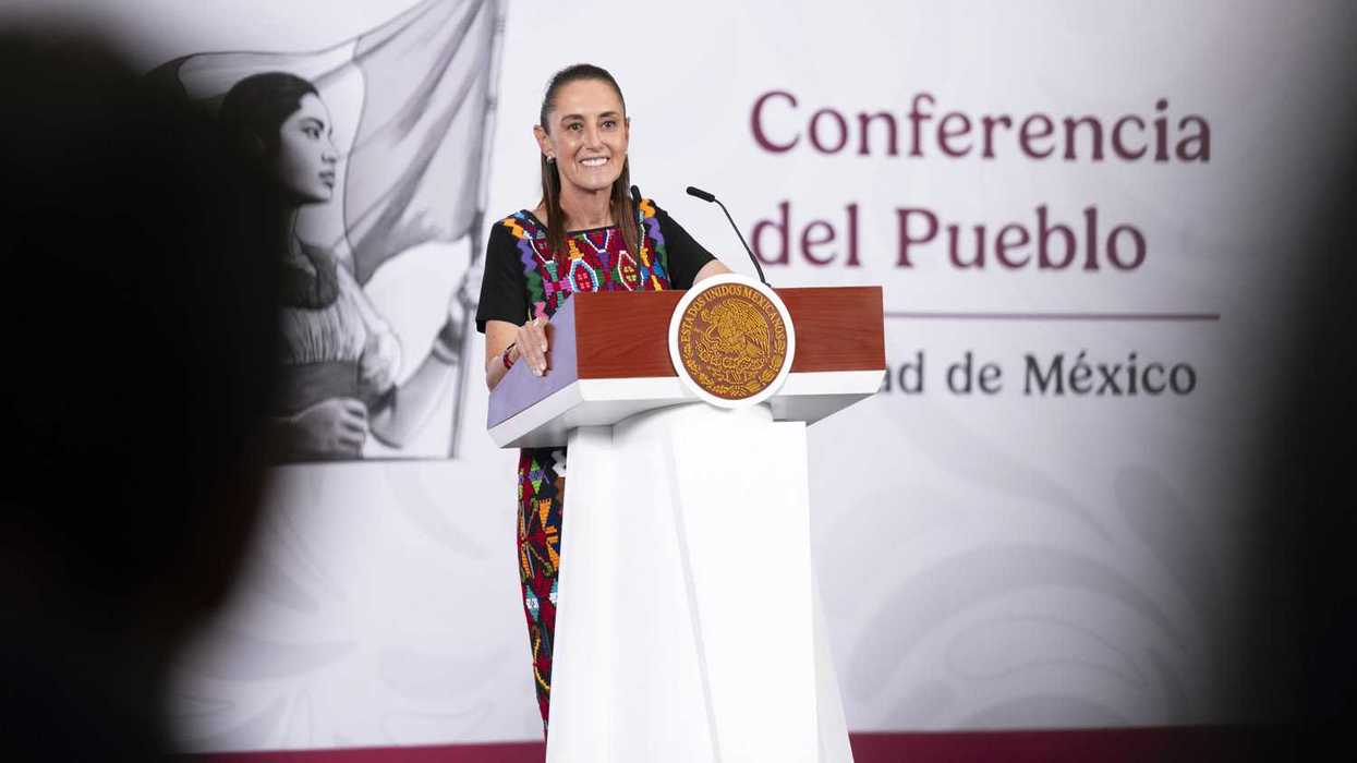 Claudia Sheinbaum durante conferencia matutina en Palacio Nacional sobre 269 solicitudes de extradición a EU