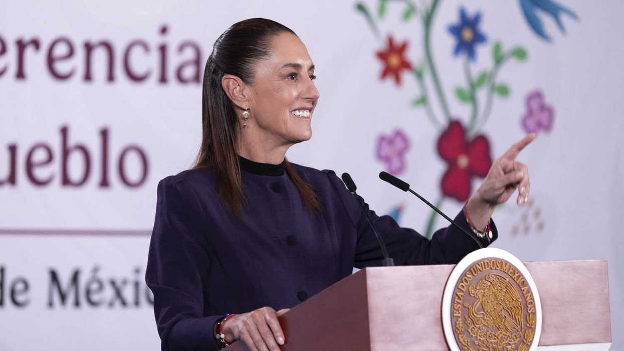 Claudia Sheinbaum en conferencia matutina en Palacio Nacional explica bloqueo de cuentas a Rocha Moya