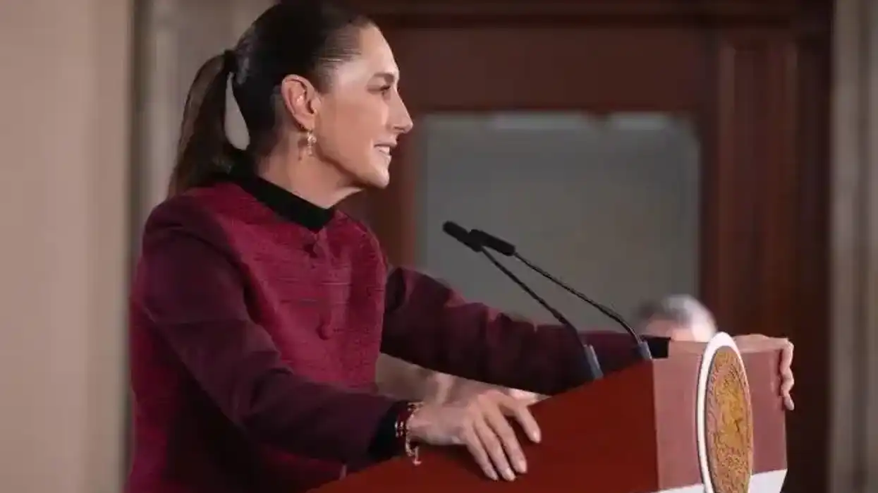 Claudia Sheinbaum habla en conferencia matutina sobre obras contra inundaciones