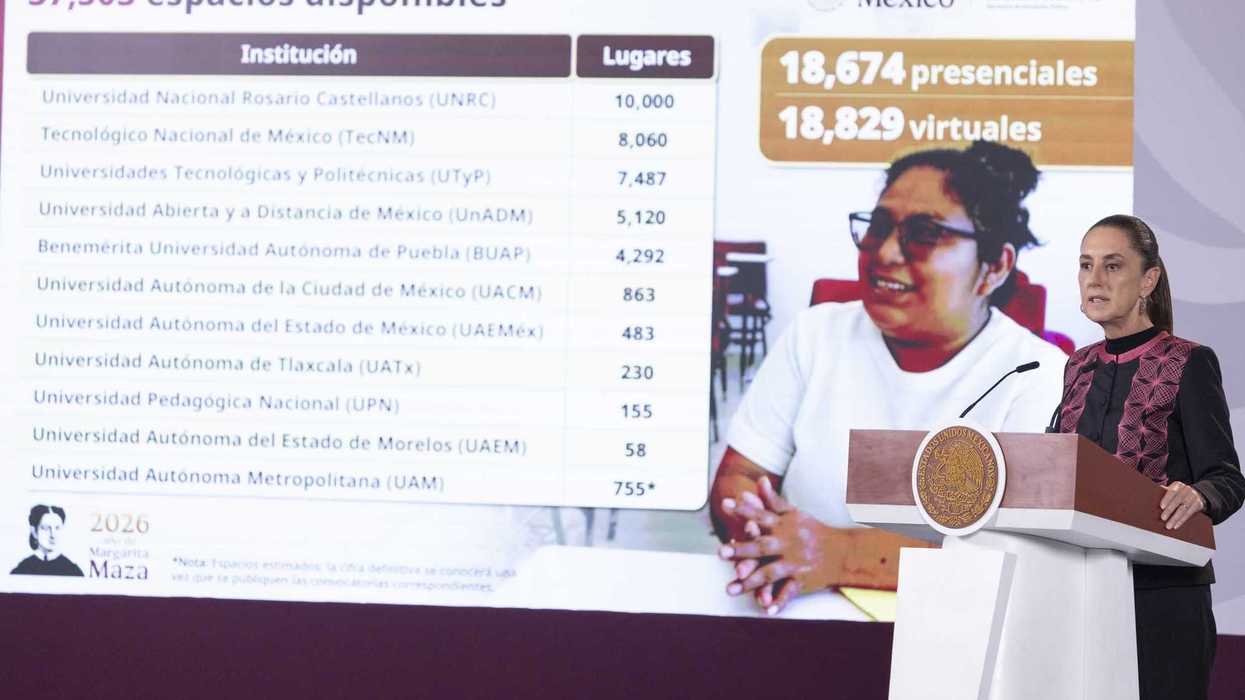 Claudia Sheinbaum pide datos de aspirantes de la UNAM para planear nuevas universidades