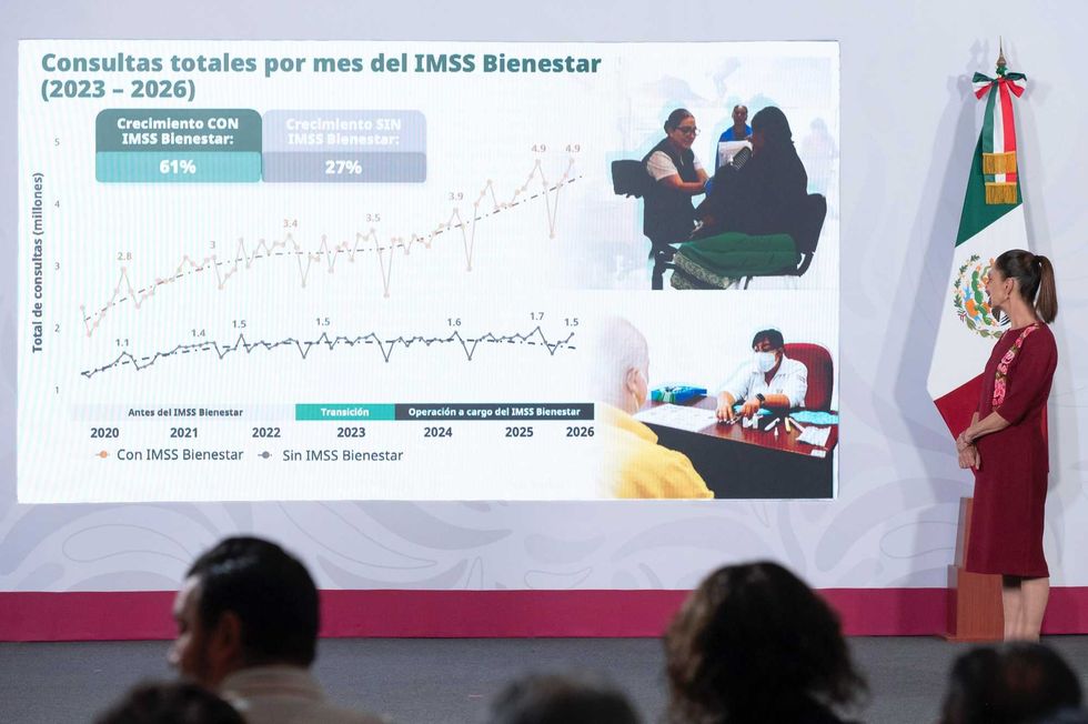 Claudia Sheinbaum presenta Plan Nacional de Infraestructura Hospitalaria con 181 mil mdp en Palacio Nacional