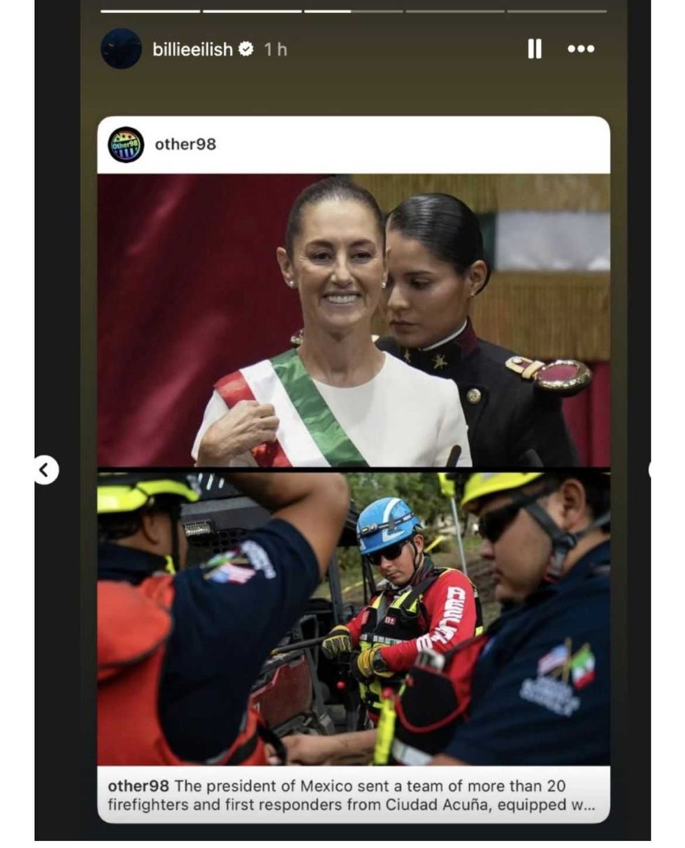 Claudia Sheinbaum, presidenta de M\u00e9xico, recibi\u00f3 reconocimientos de actores y cantantes internacionales. Netflix invertir\u00e1 mil millones de d\u00f3lares en producci\u00f3n.