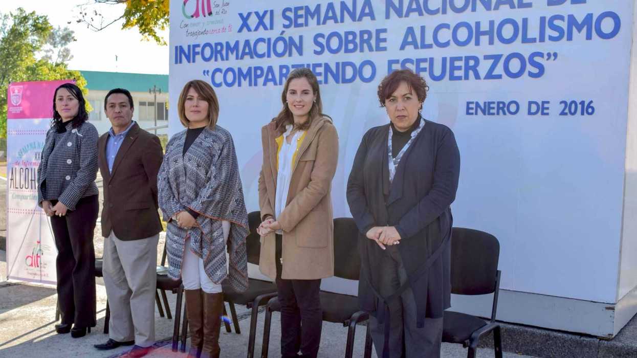 Clausura DIF semana nacional de información sobre alcoholismo “Compartiendo esfuerzos”.