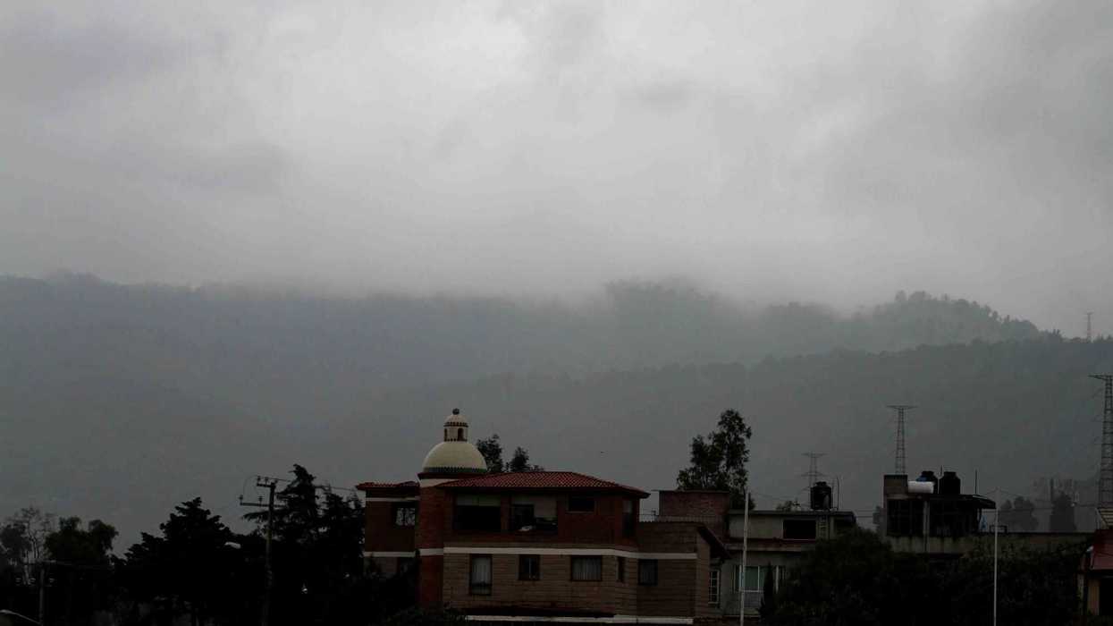 CLIMA NUBLADO EN EL VALLE DE MÉXICO