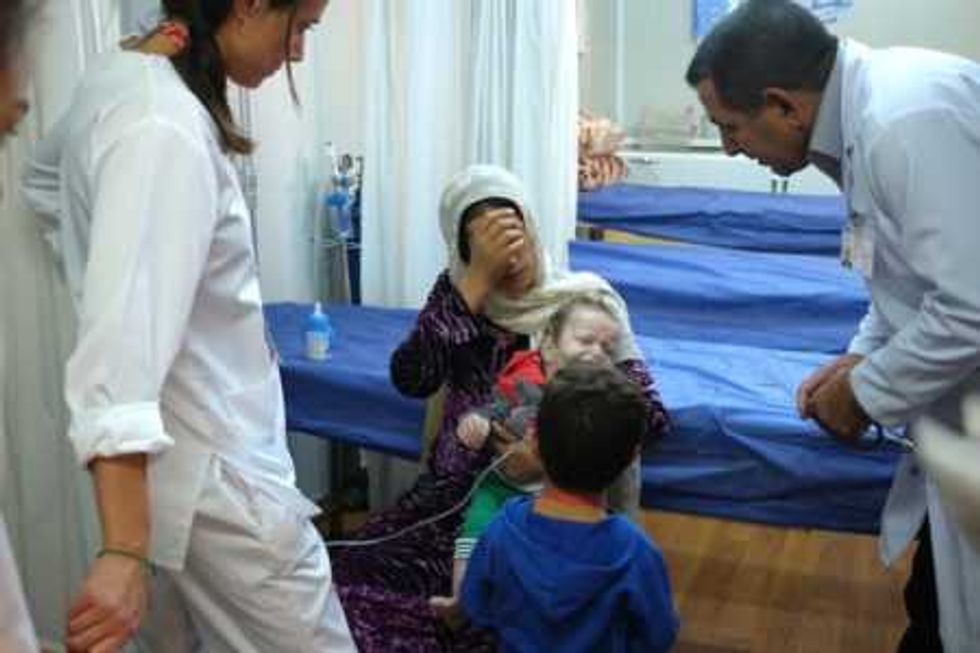 clinica asiste mujeres huyen del estado islamico 1