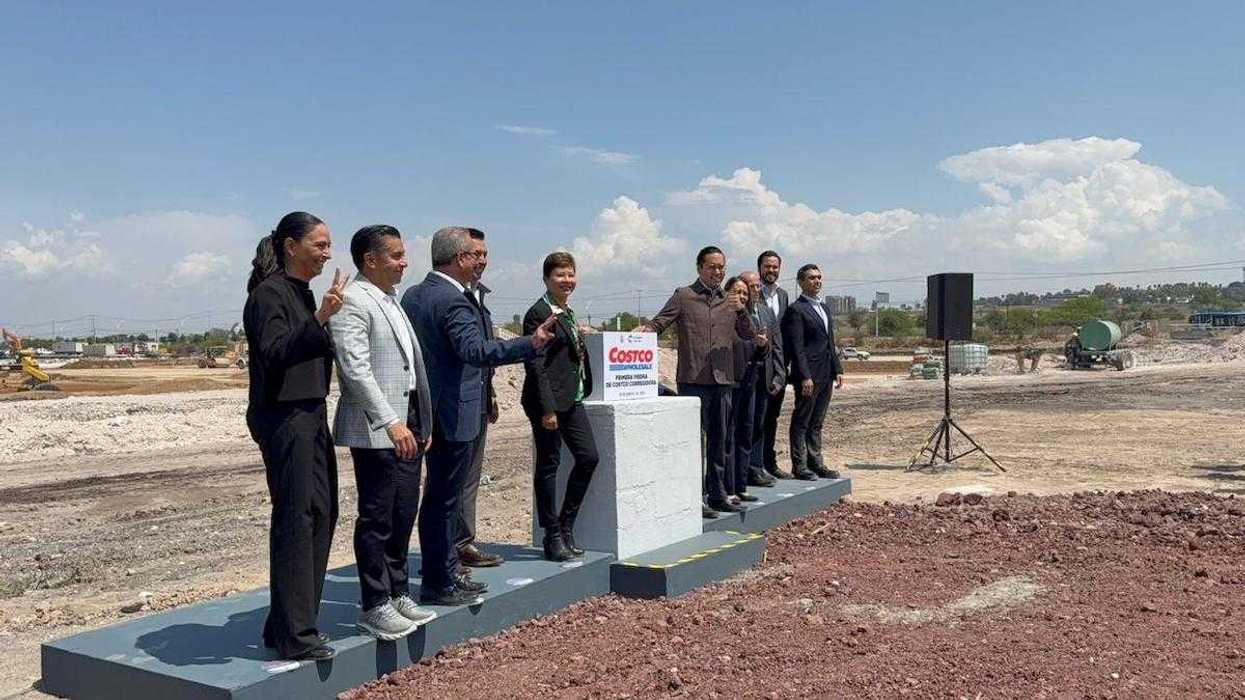 Colocación de primera piedra de la segunda tienda de Costco en Corregidora Querétaro con inversión millonaria