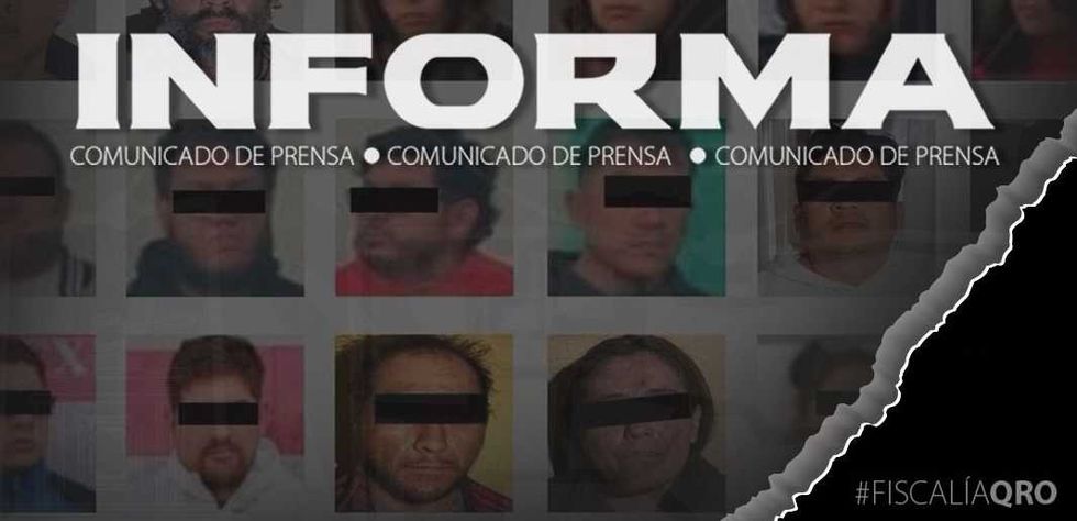 Comunicado oficial de la Fiscal\u00eda de Quer\u00e9taro sobre su participaci\u00f3n en cateos contra Los Salazar en febrero 2026