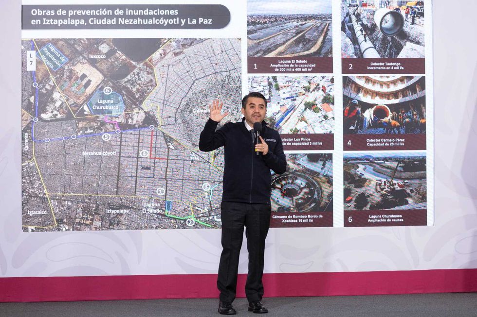 Conagua despliega obras contra inundaciones en seis zonas del pa\u00eds con inversi\u00f3n federal de 12 mil mdp en 2026