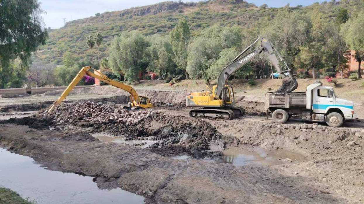 Conagua invirtió 9.392 millones de pesos en saneamiento de tres cauces del río Lerma-Santiago en Querétaro y El Marqués que benefician a 56 mil habitantes.