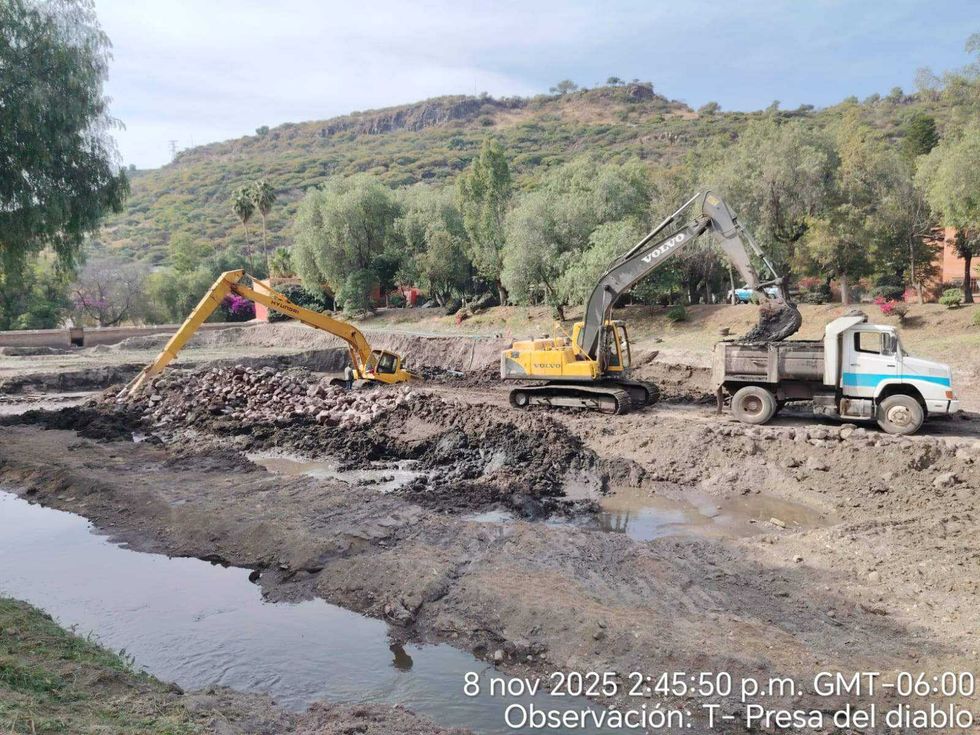 Conagua invirtió 9.392 millones de pesos en saneamiento de tres cauces del río Lerma-Santiago en Querétaro y El Marqués que benefician a 56 mil habitantes.