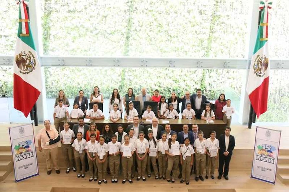 concluye parlamento infantil en congreso de queretaro4