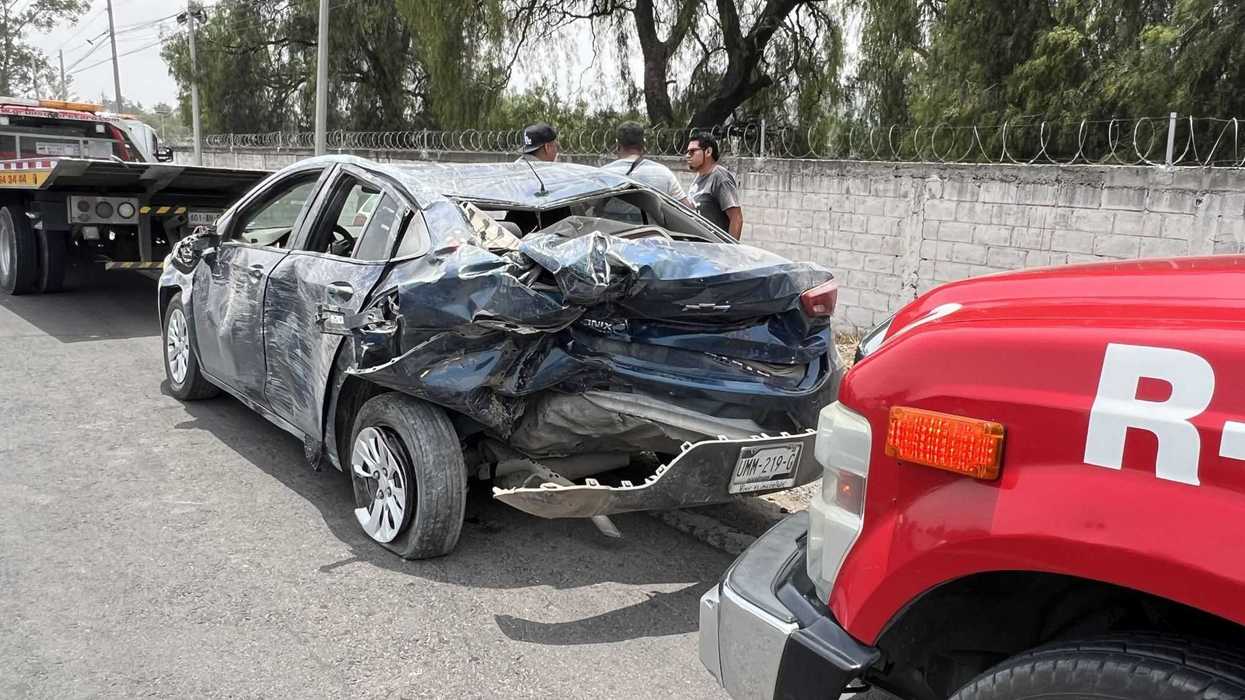 Conductor de golf en estado de ebriedad causa accidente en la México Querétaro.